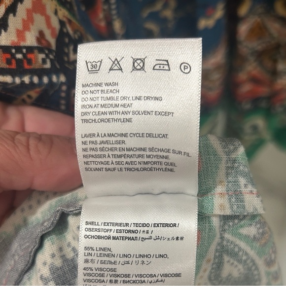 FARM Rio Vibrant Green and Pink Maxi Skirt - Picture 7 of 7